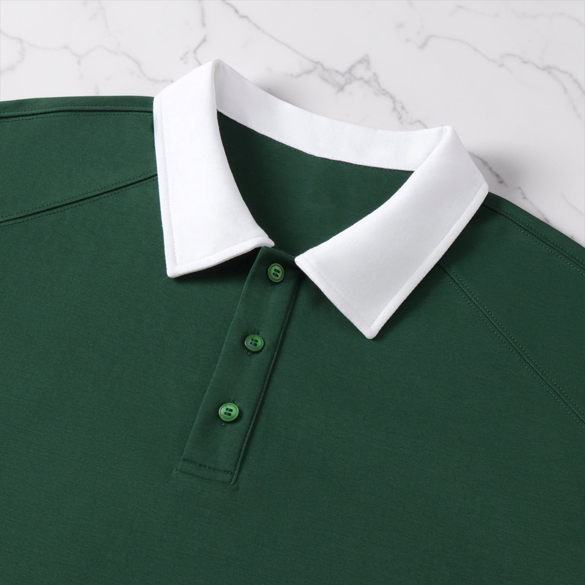 The 'Portofino' Contrast Raglan Polo