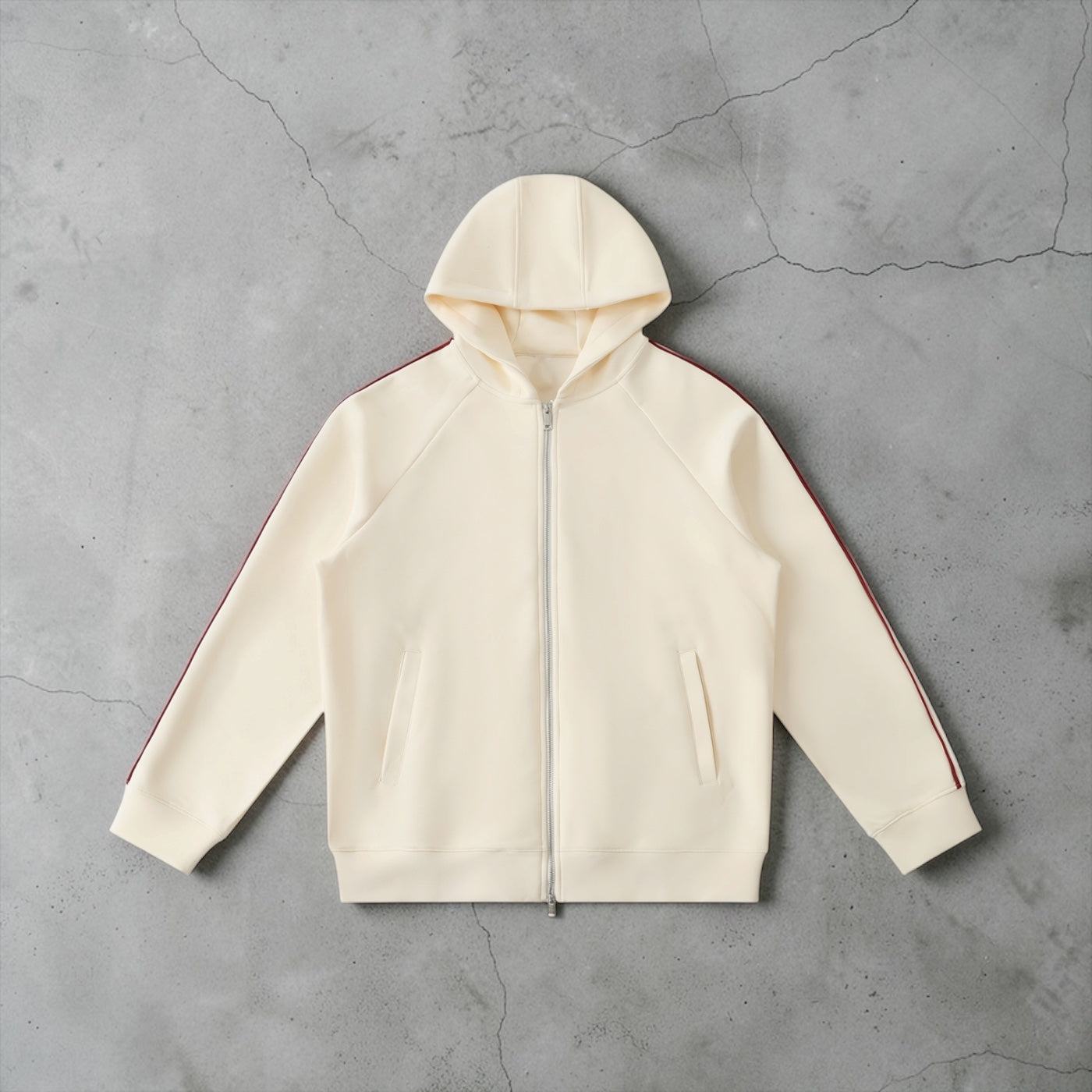 The 'Sorrento' Raglan Zip Hoodie