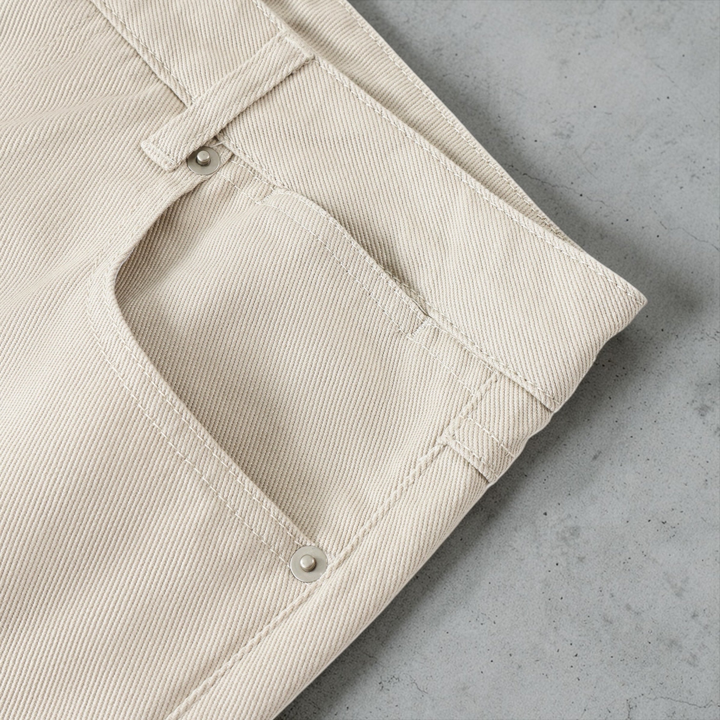 The 'Portofino' Ecru Trouser