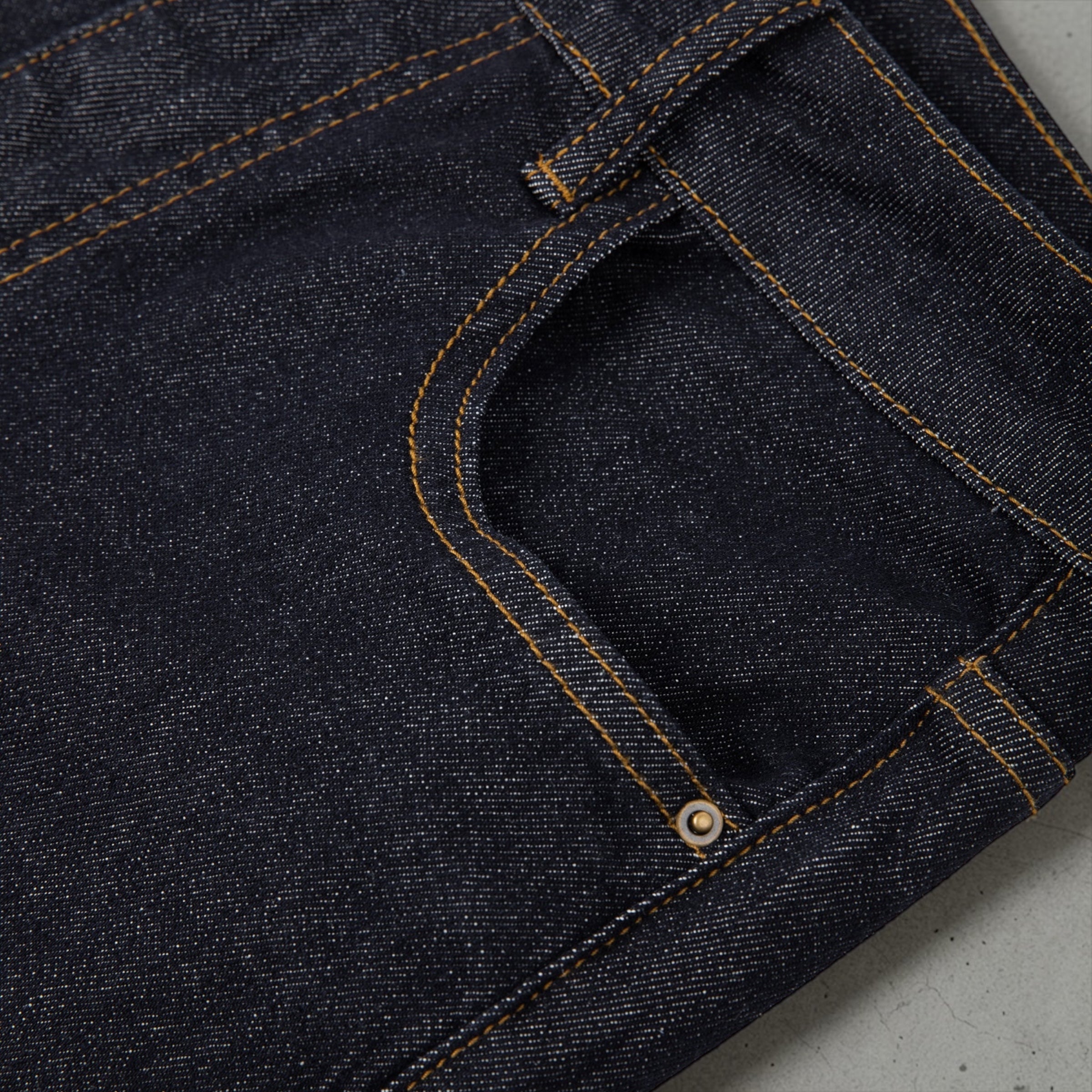 The 'Verona' High-Rise Tailored Denim