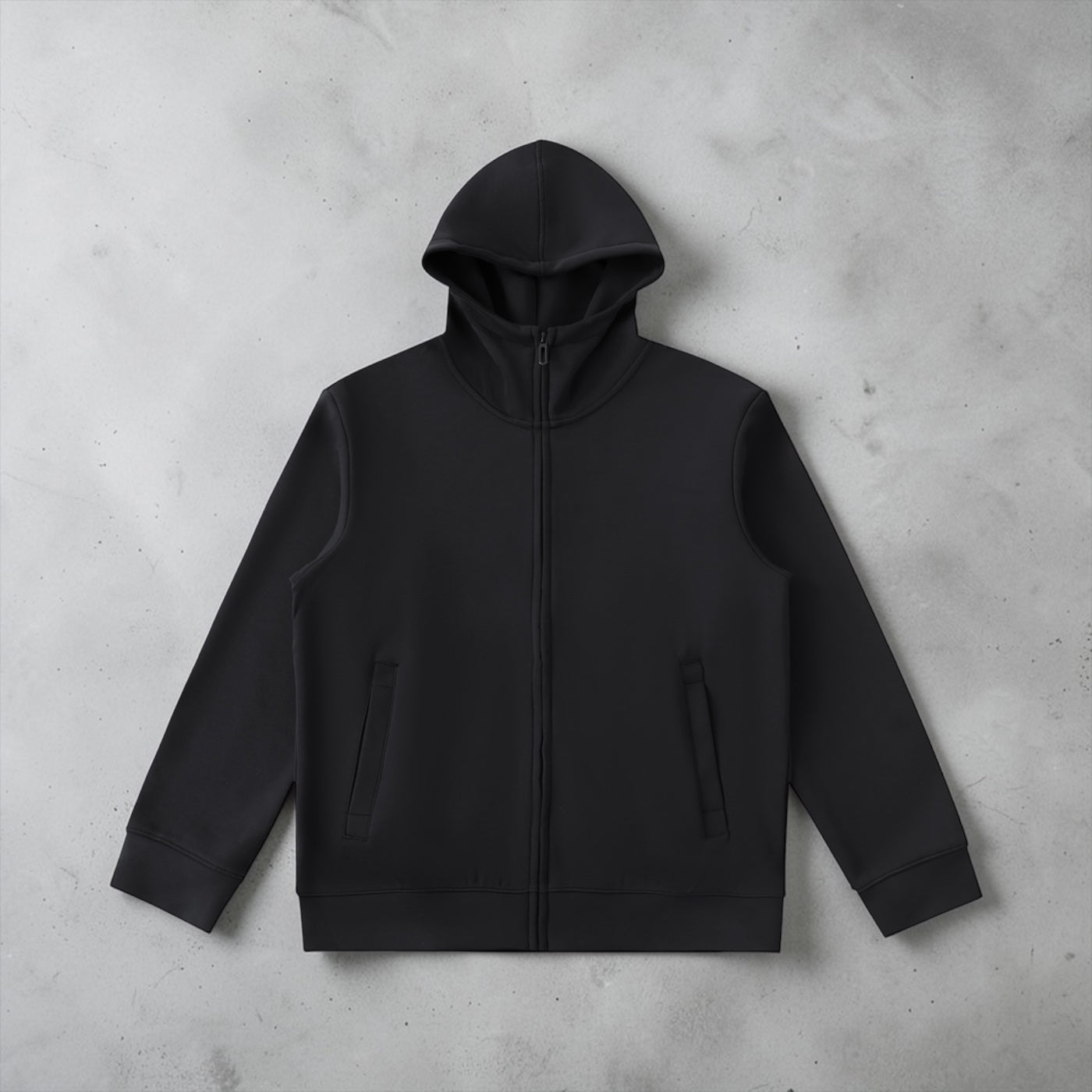 The 'Cortina' Heavyweight Zip Hoodie Jacket
