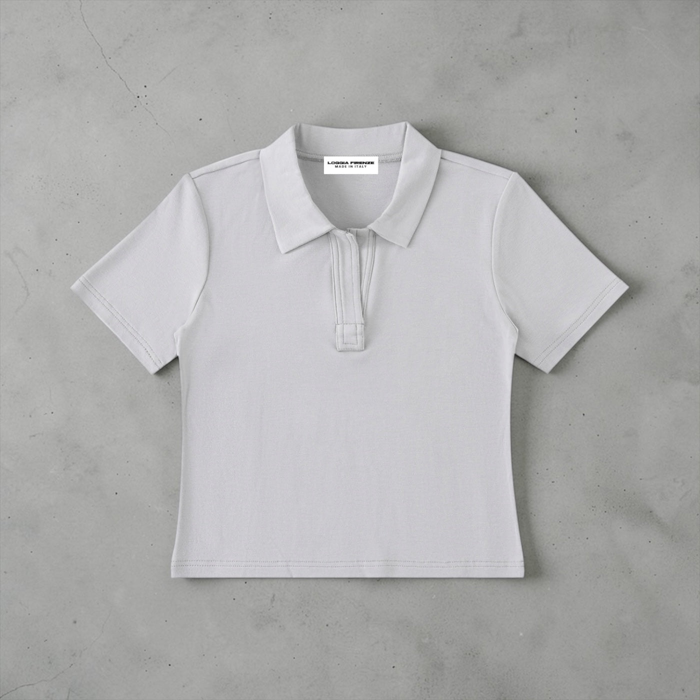 The 'Capri' Tailored Cropped Polo
