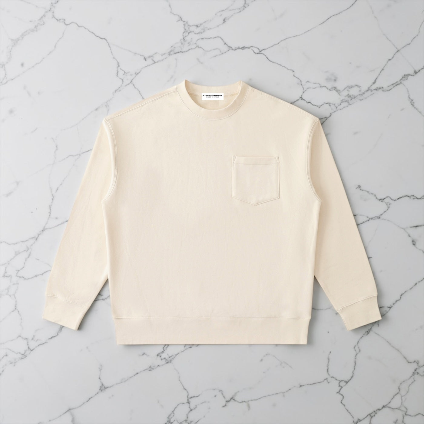 The 'Treviso' Pocket Crewneck