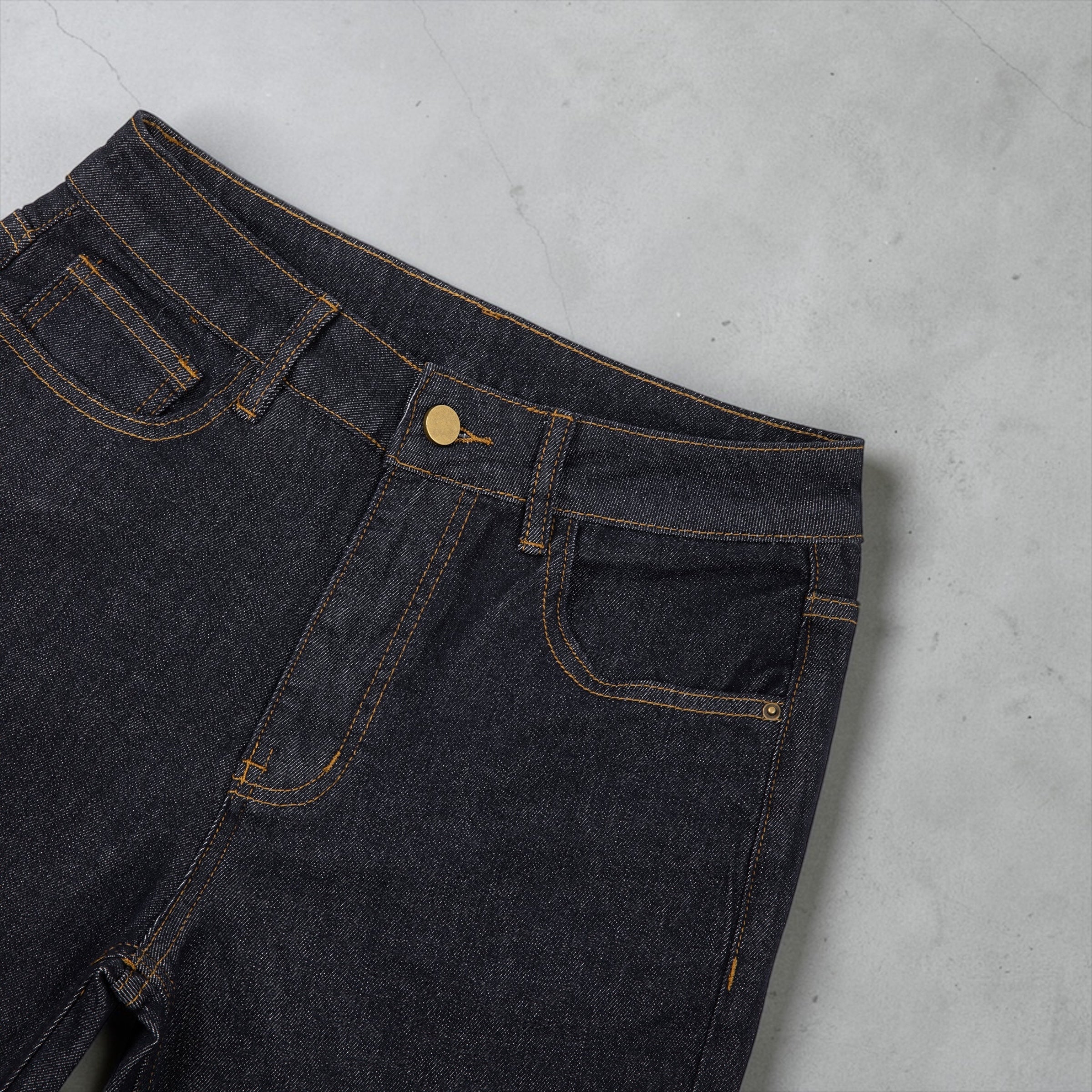 The 'Verona' High-Rise Tailored Denim