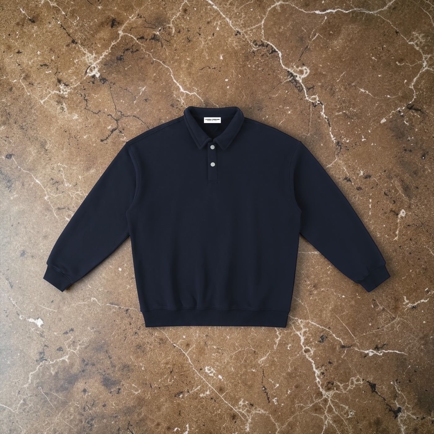 The 'Torino' Collared Pullover