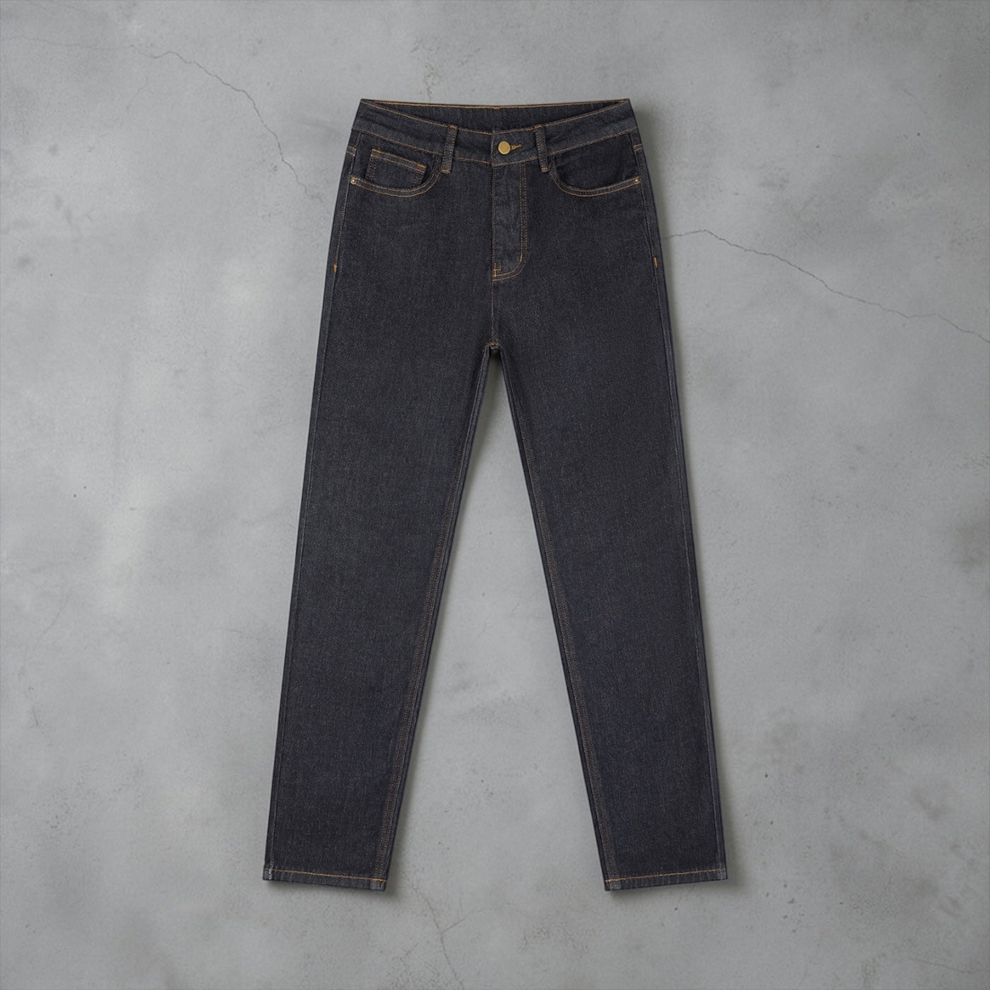 The 'Verona' High-Rise Tailored Denim