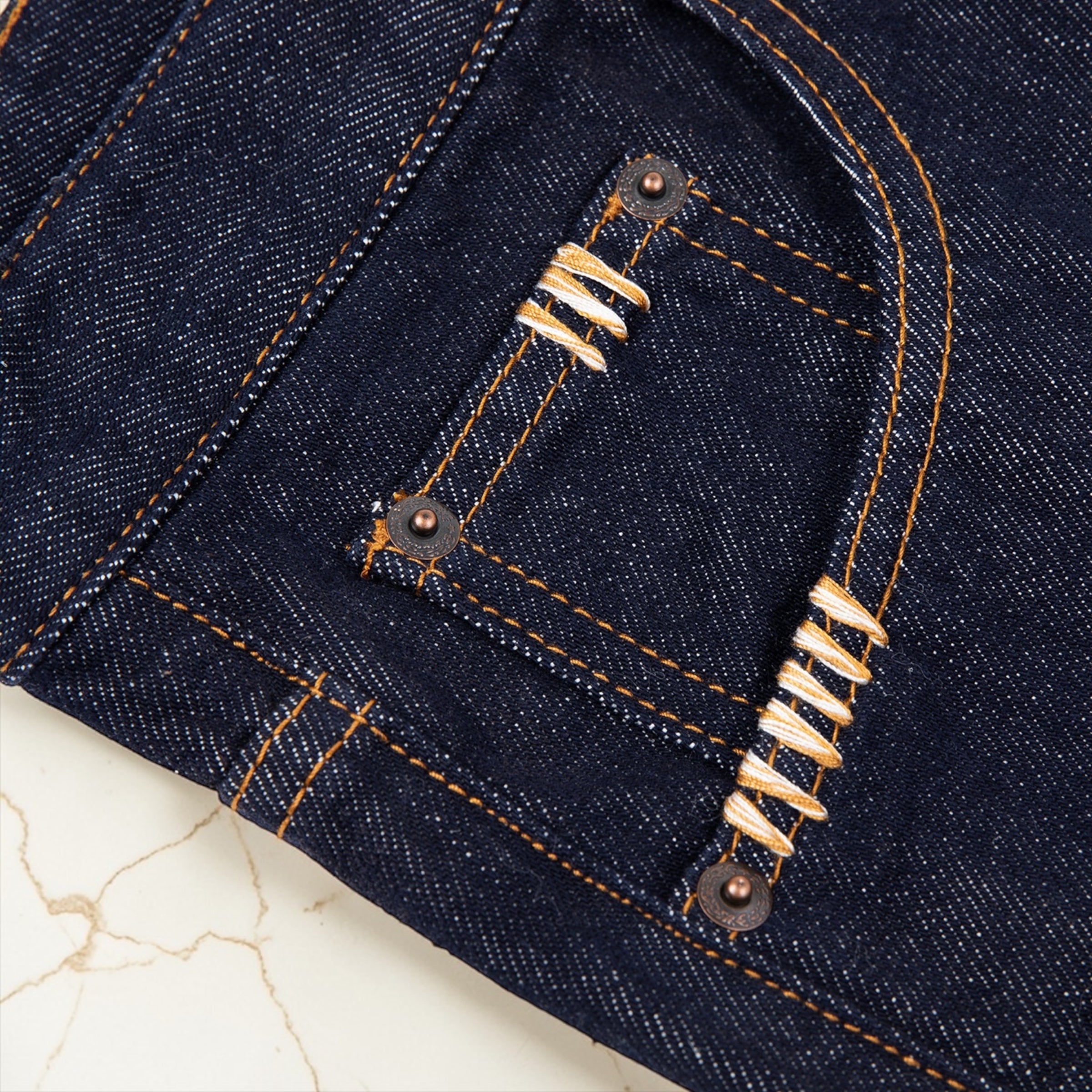 The 'Como' Relaxed Indigo Denim