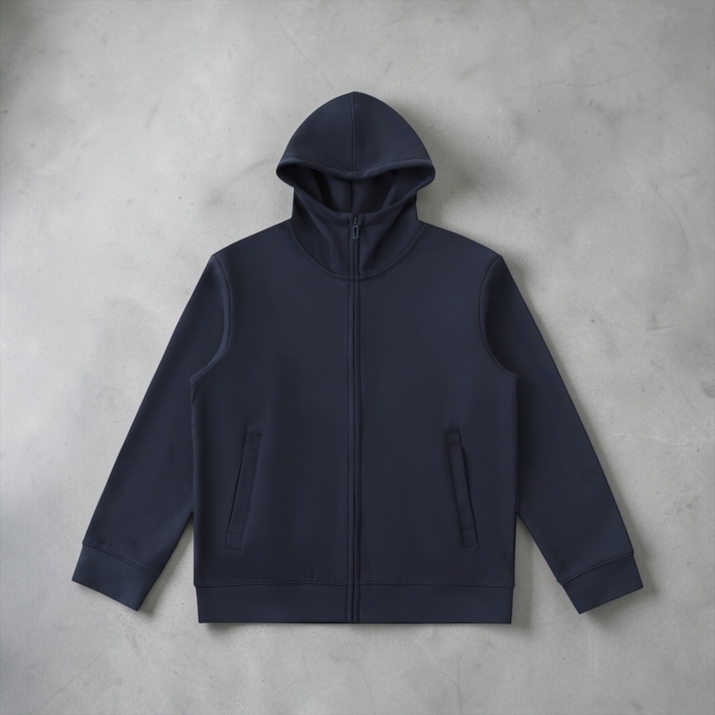 The 'Cortina' Heavyweight Zip Hoodie Jacket