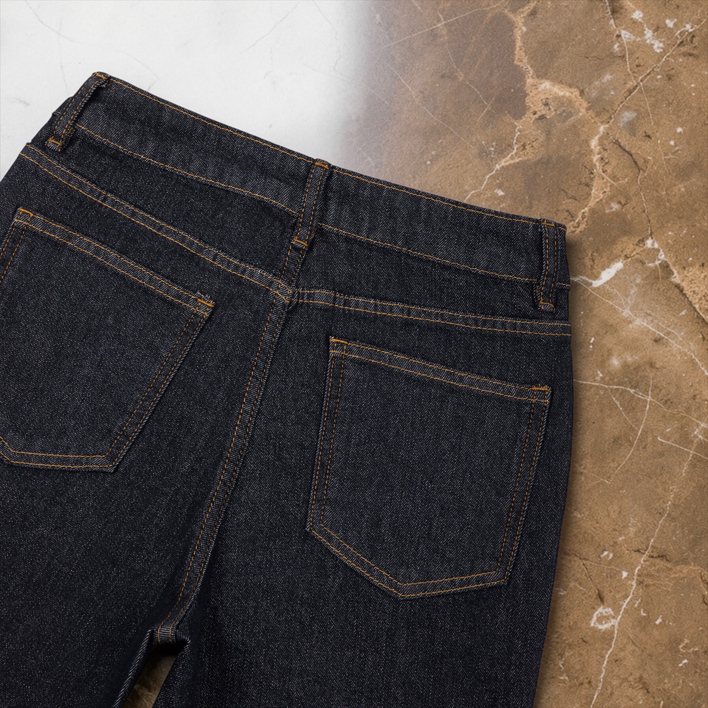 The 'Ravello' High-Rise Flared Denim
