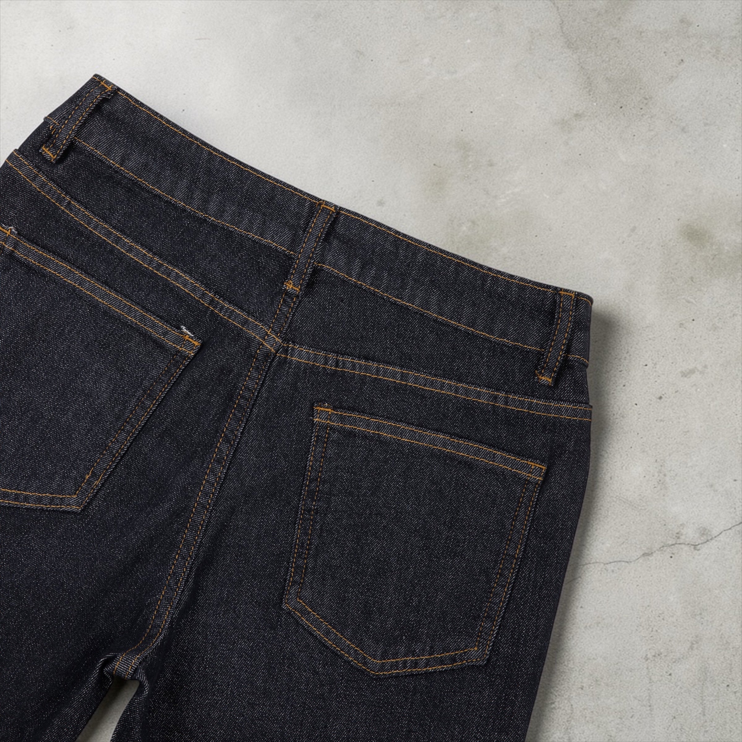 The 'Verona' High-Rise Tailored Denim