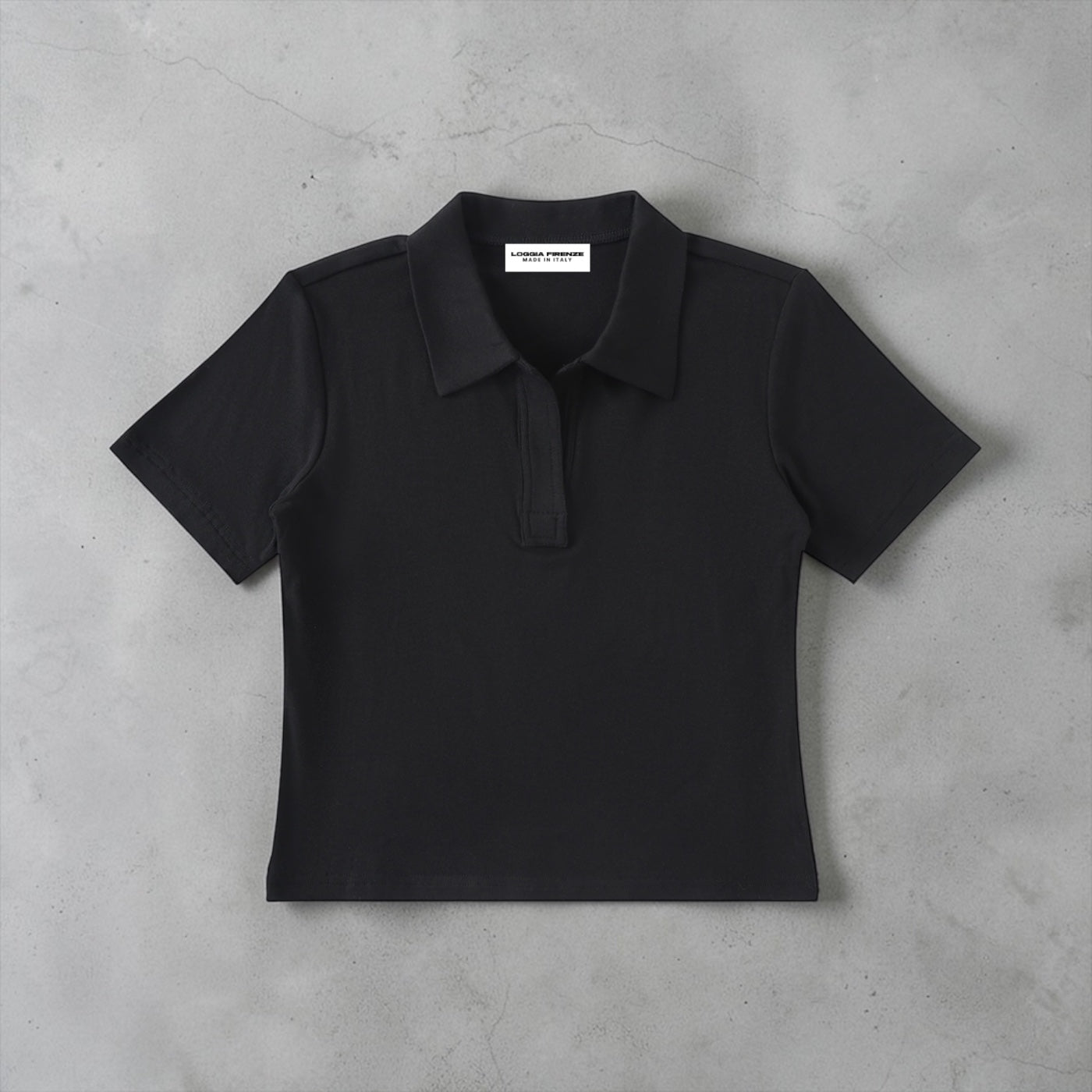 The 'Capri' Tailored Cropped Polo