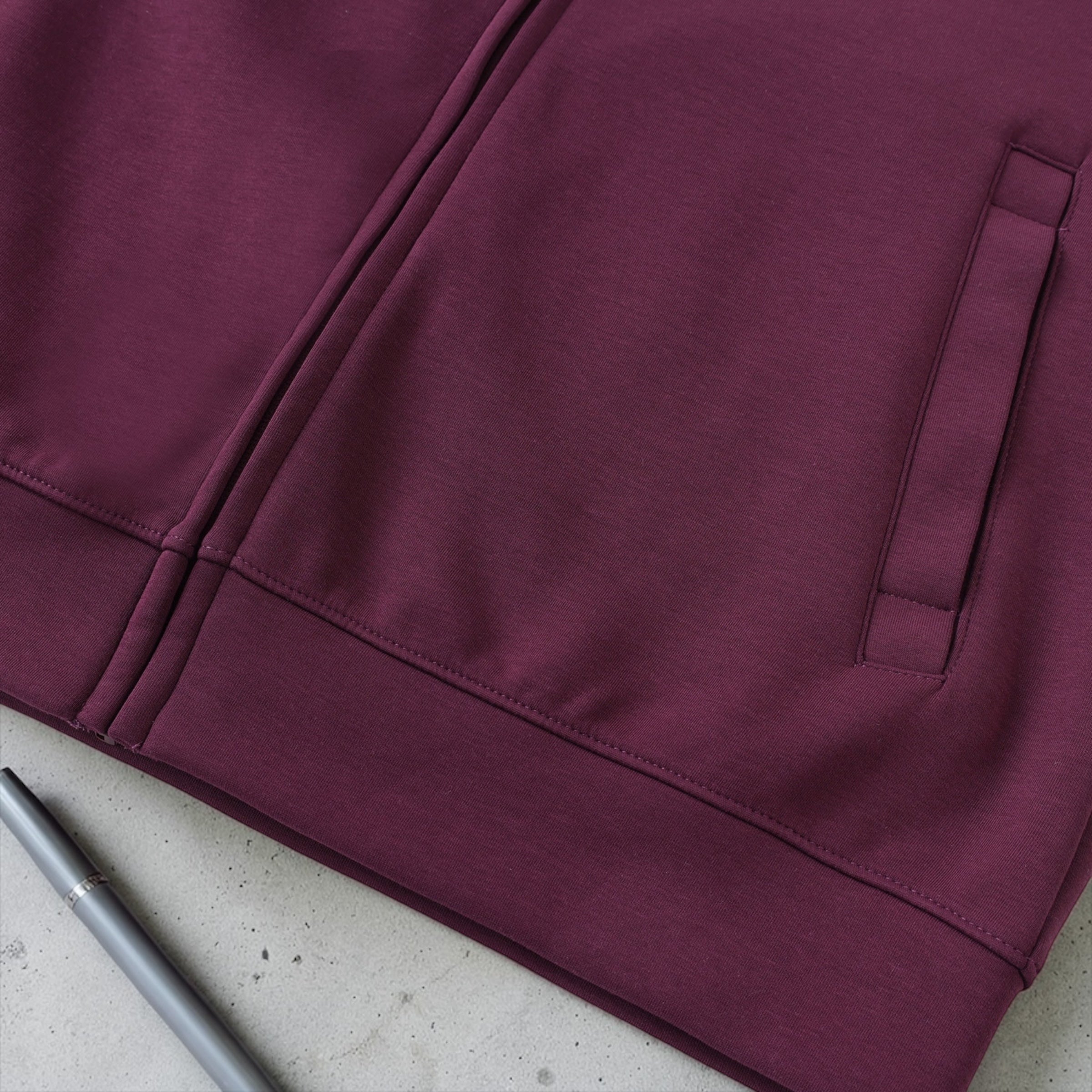 The 'Cortina' Heavyweight Zip Hoodie Jacket