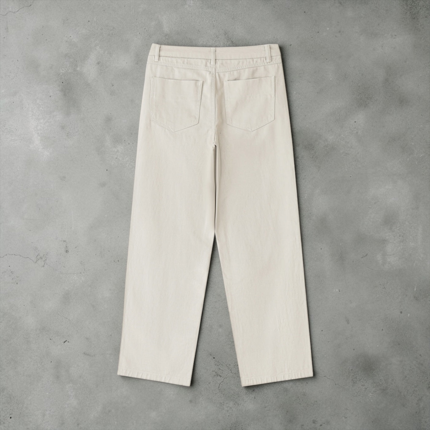 The 'Portofino' Ecru Trouser