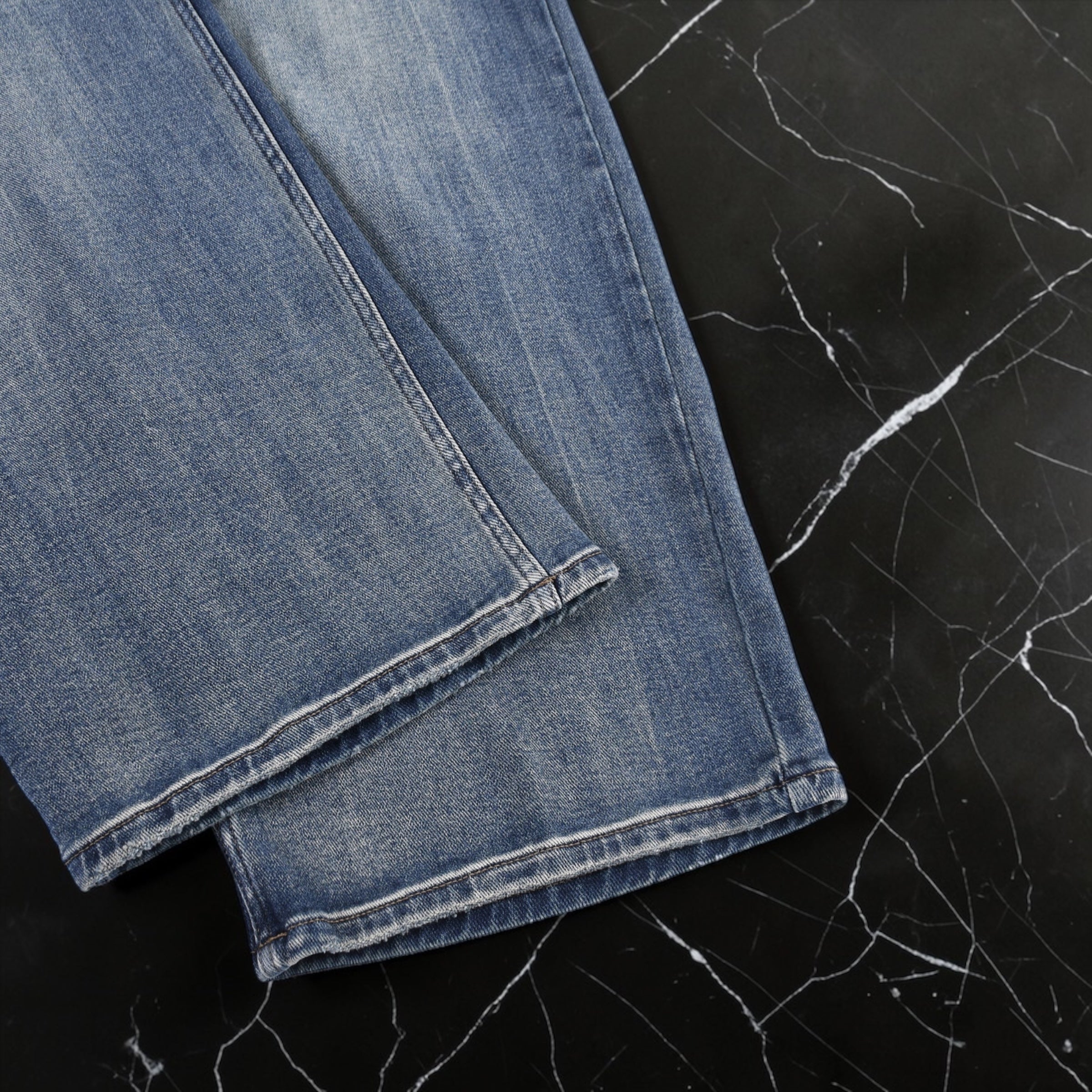 The 'Positano' Sun-Fade Wide Denim