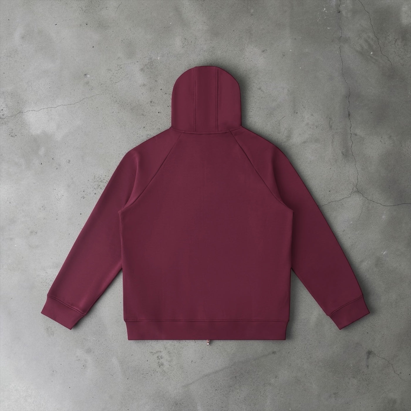 The 'Sorrento' Raglan Zip Hoodie