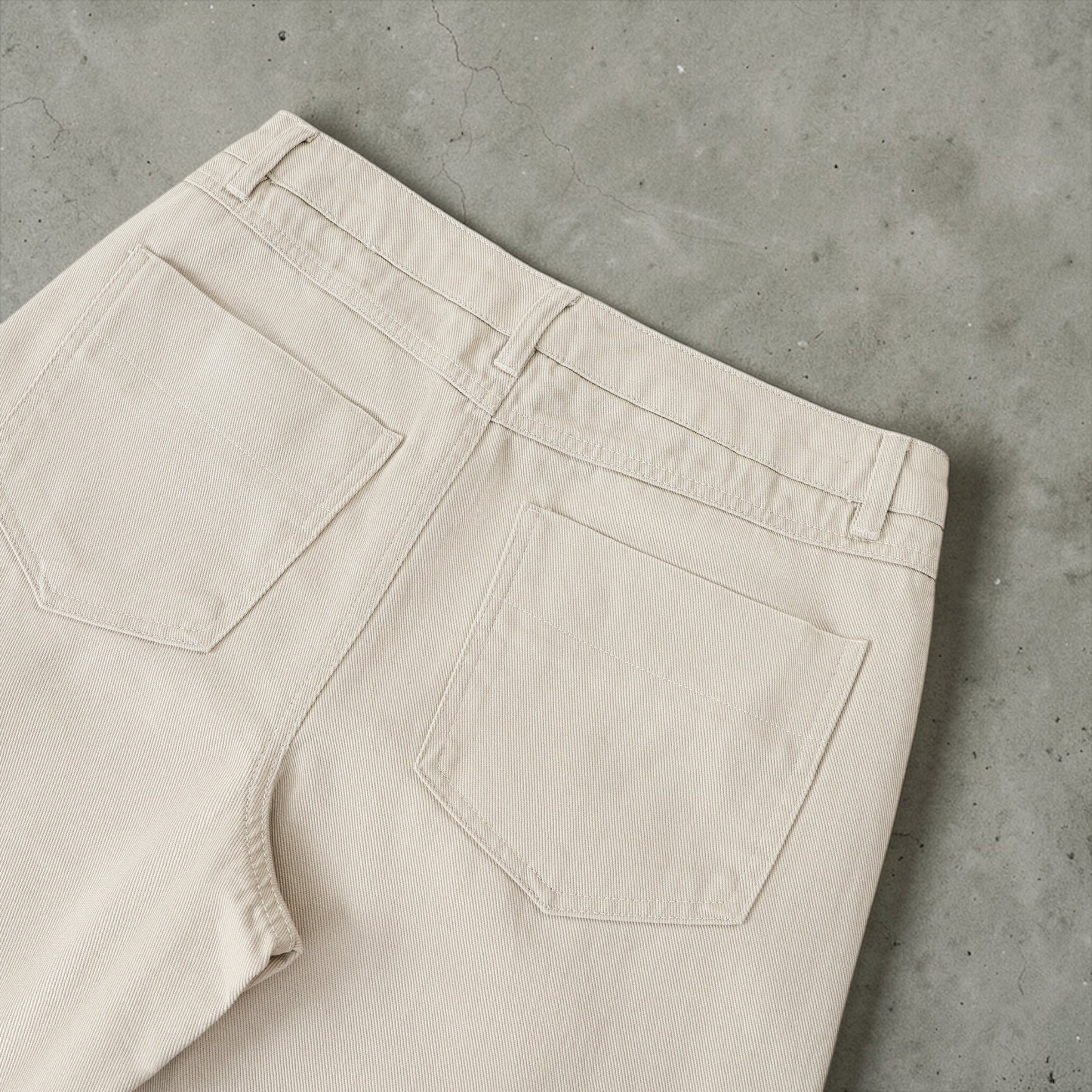 The 'Portofino' Ecru Trouser