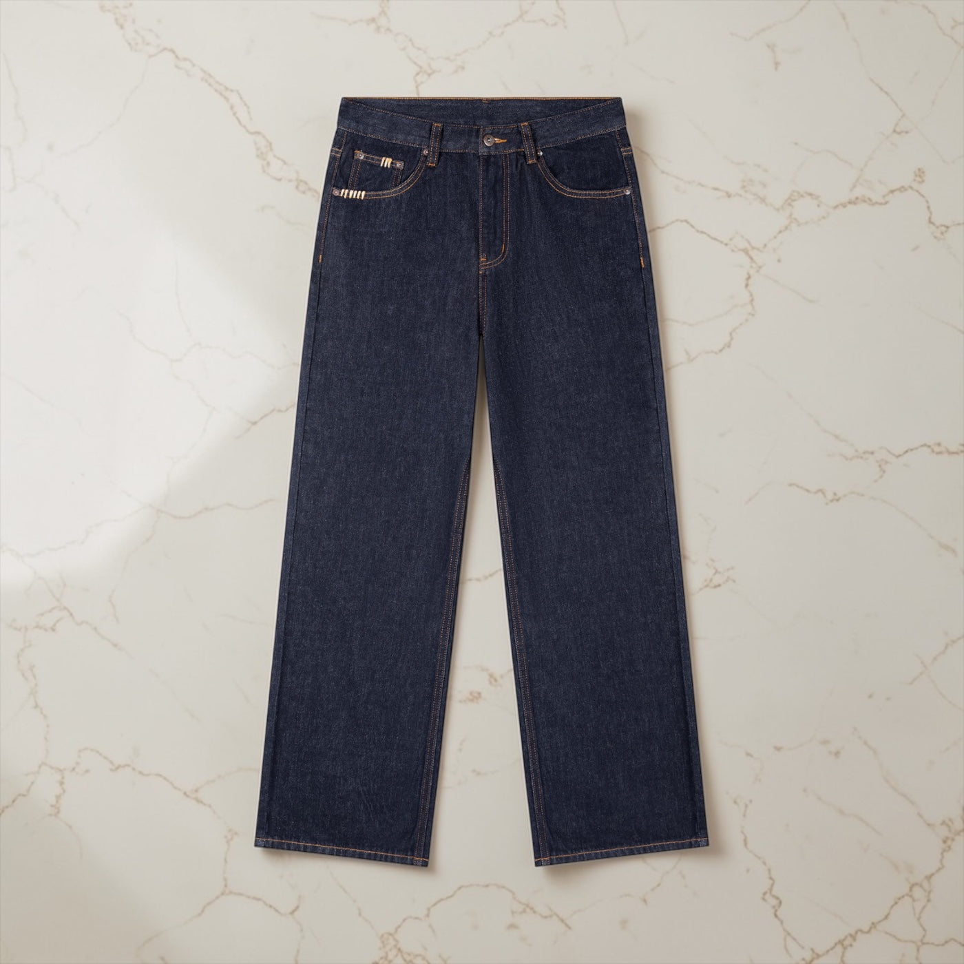 The 'Como' Relaxed Indigo Denim