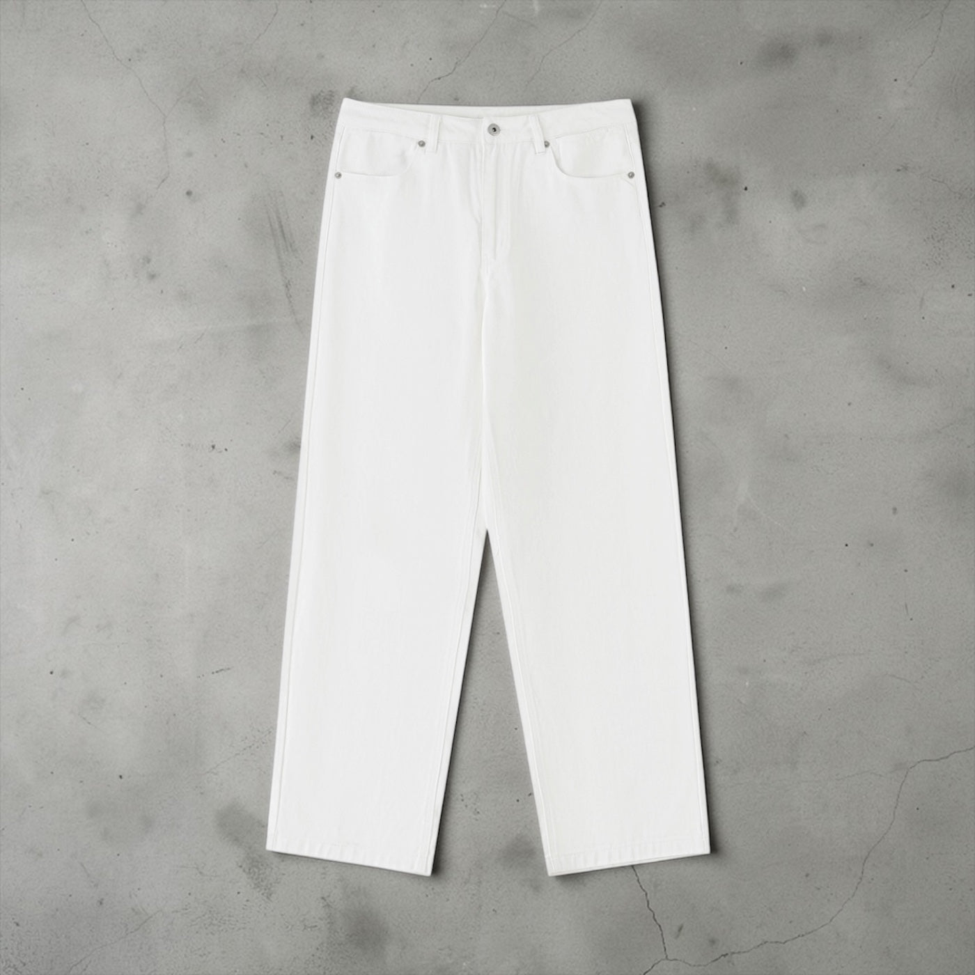 The 'Portofino' Ecru Trouser
