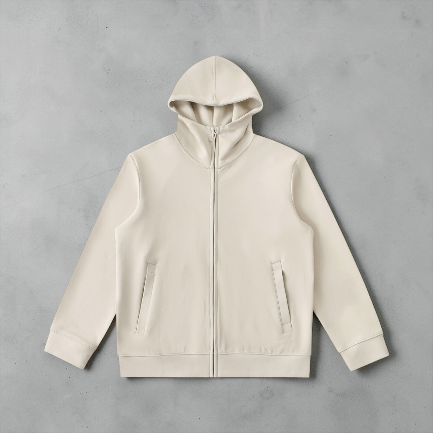 The 'Cortina' Heavyweight Zip Hoodie Jacket