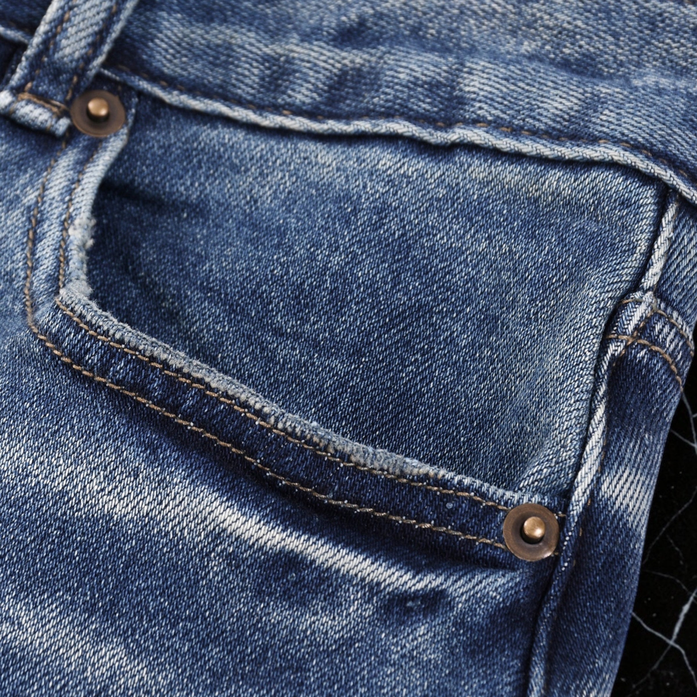 The 'Positano' Sun-Fade Wide Denim