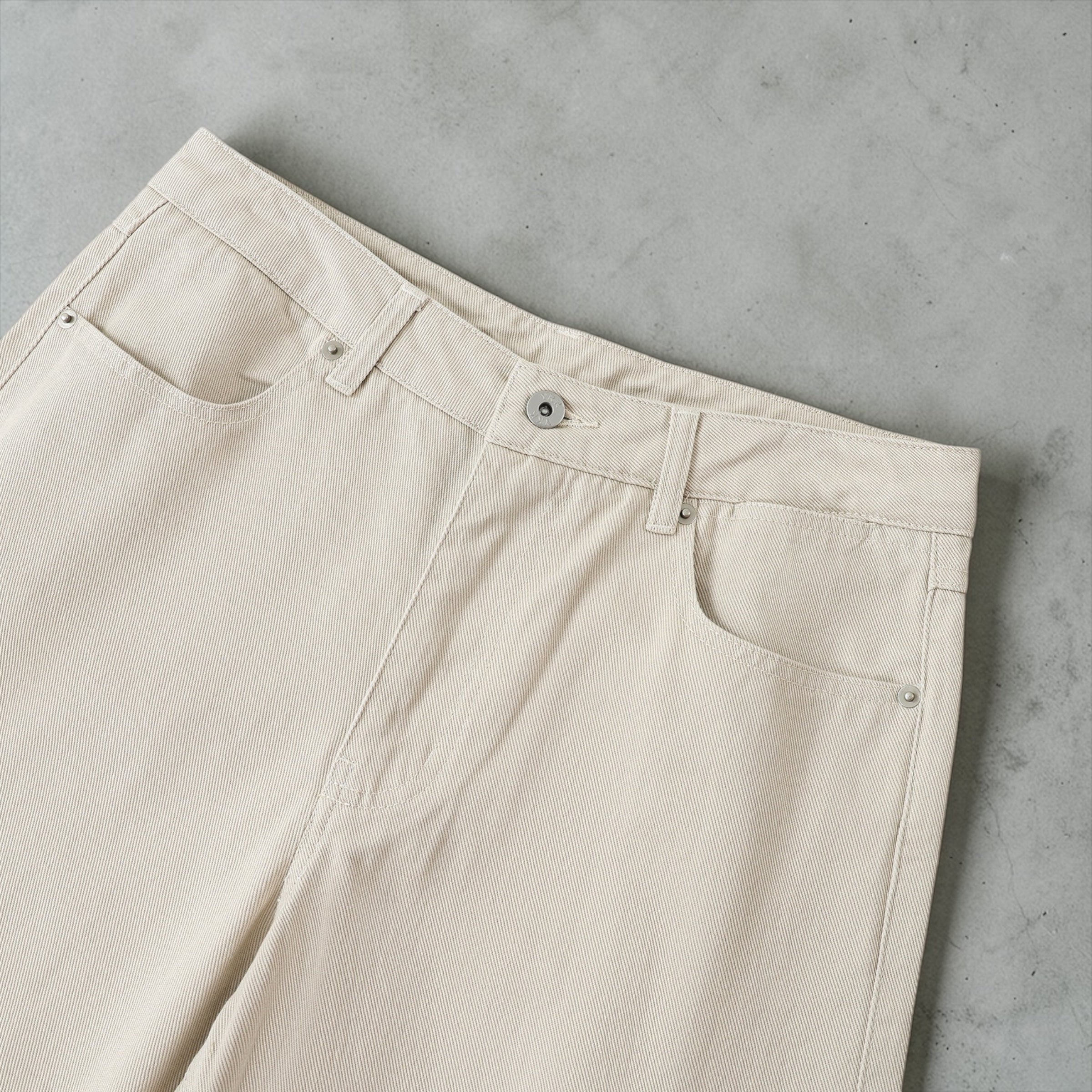 The 'Portofino' Ecru Trouser
