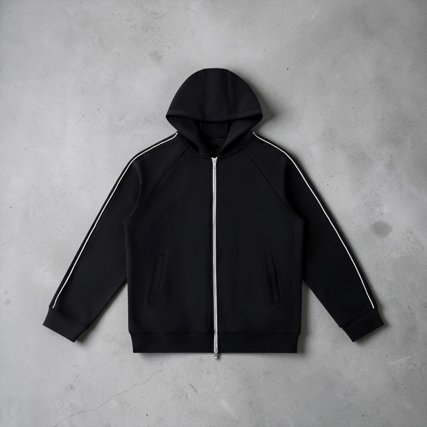 The 'Sorrento' Raglan Zip Hoodie