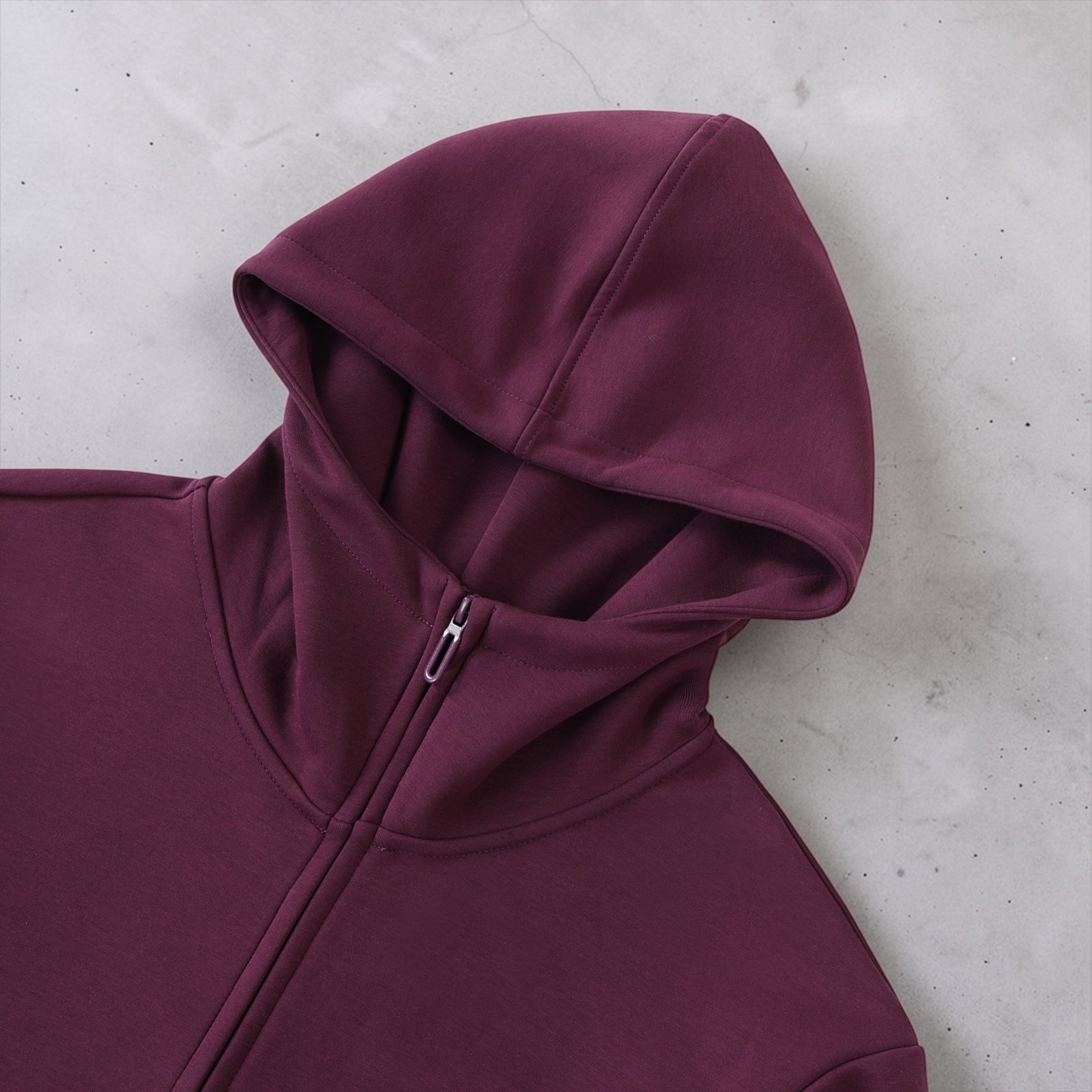 The 'Cortina' Heavyweight Zip Hoodie Jacket