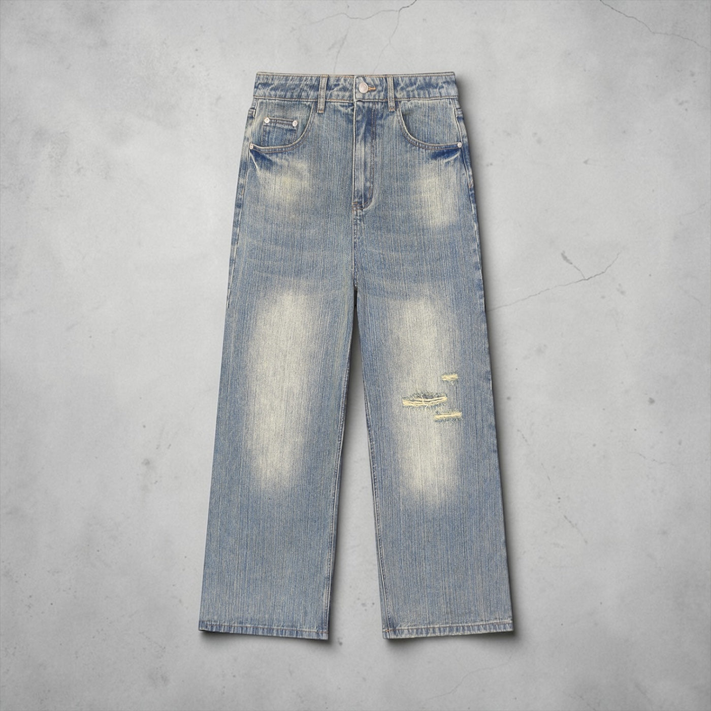 The 'Amalfi' Vintage Wash Denim