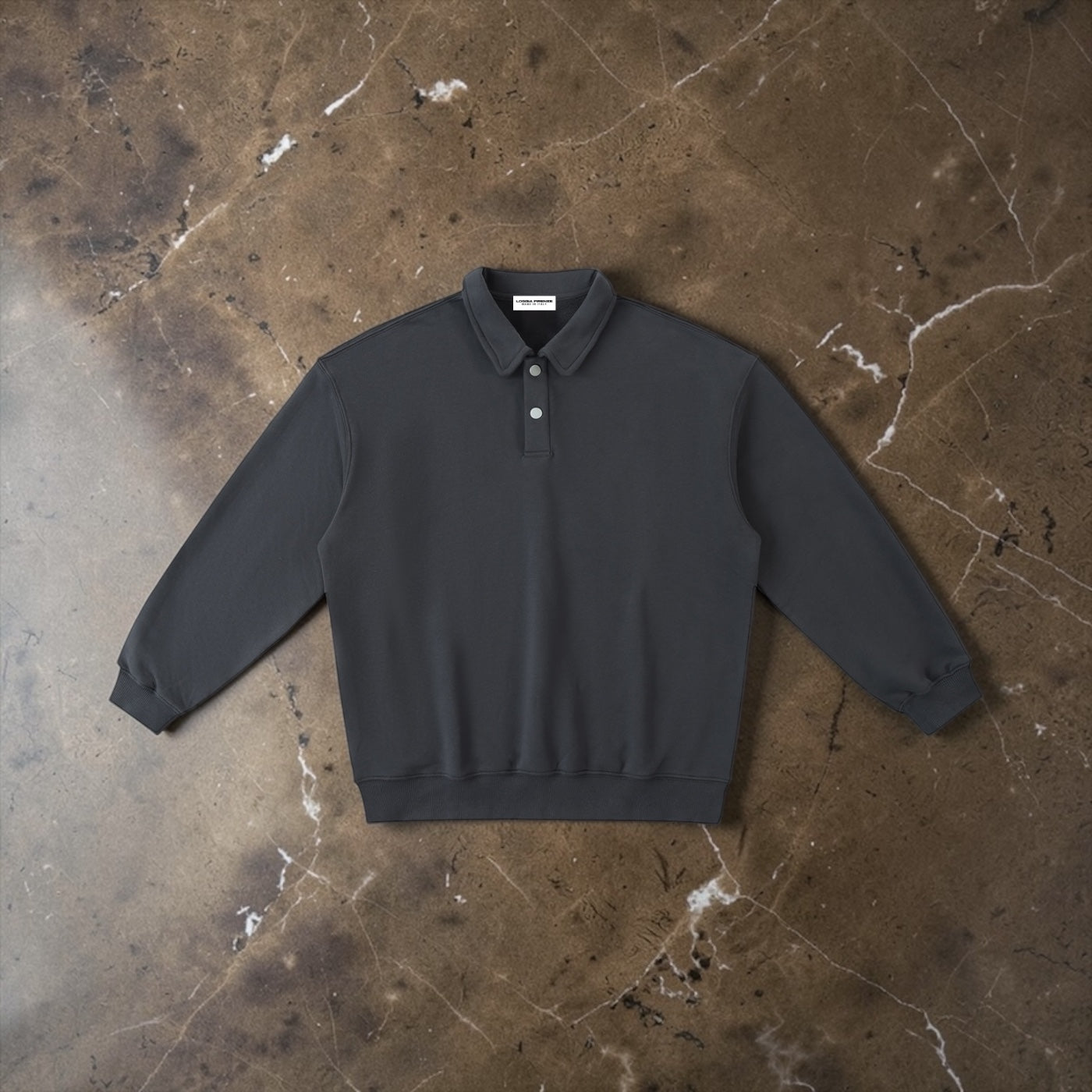 The 'Torino' Collared Pullover