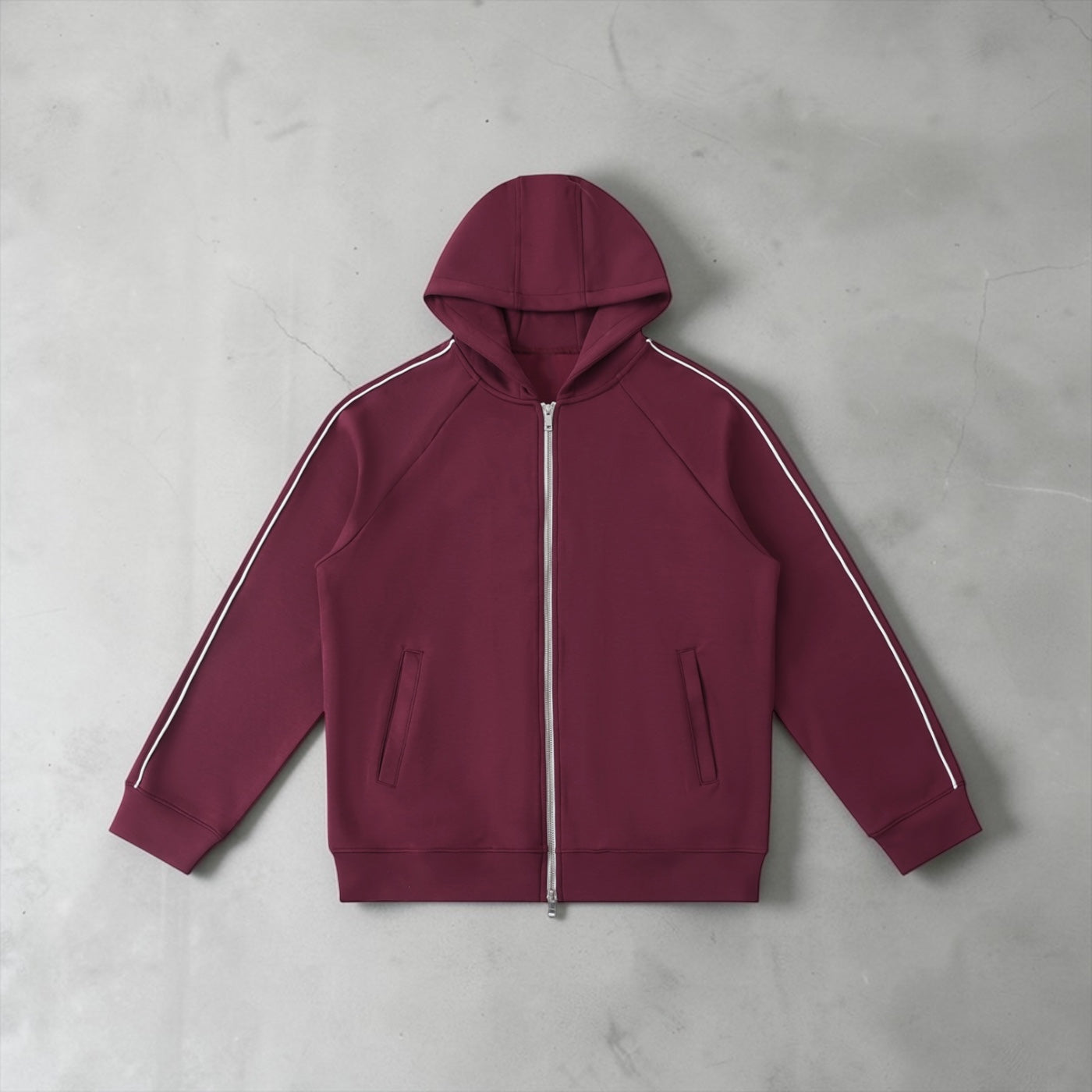 The 'Sorrento' Raglan Zip Hoodie