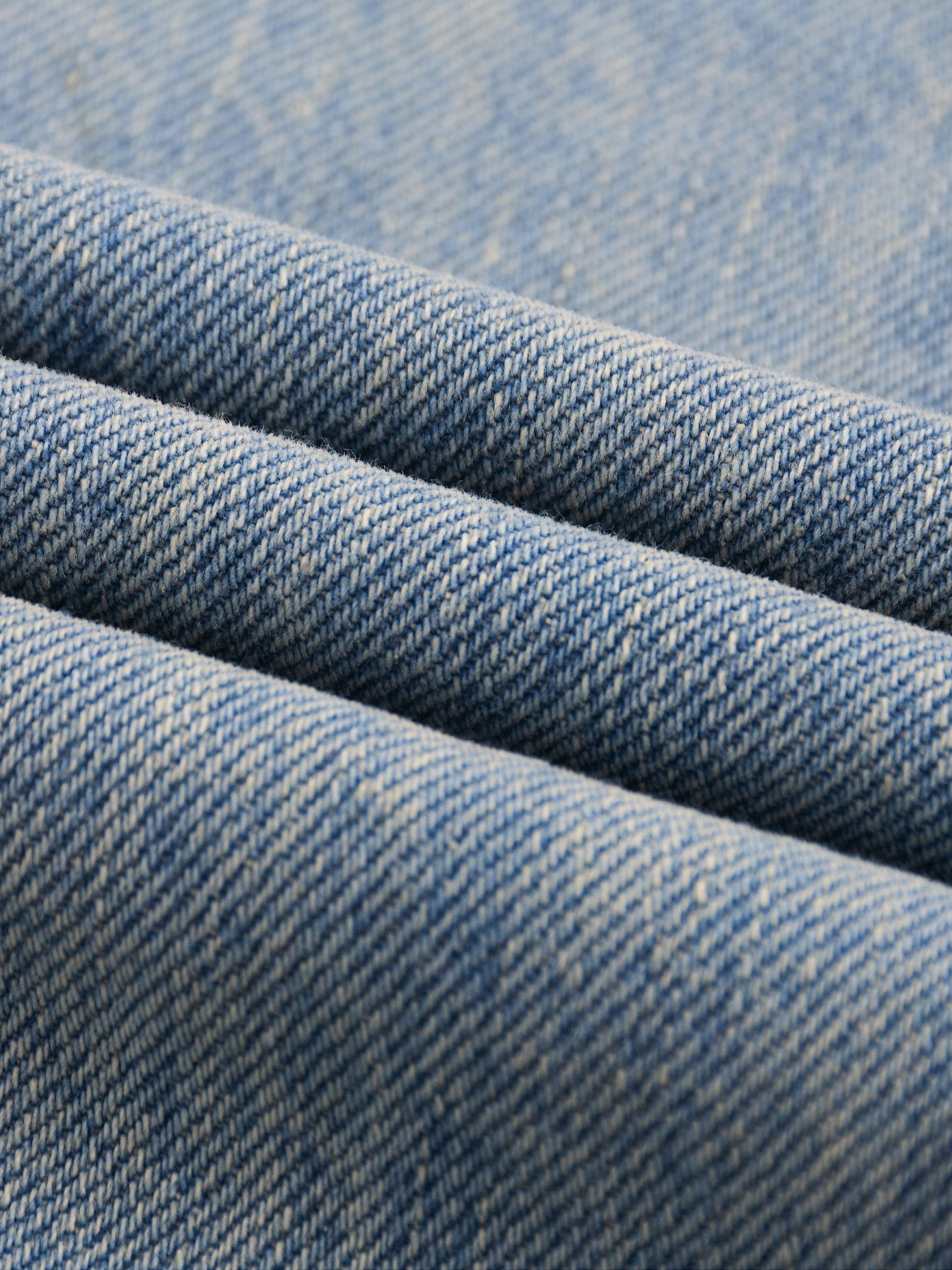 The 'Ostuni' Sun-Fade Raw Hem Denim