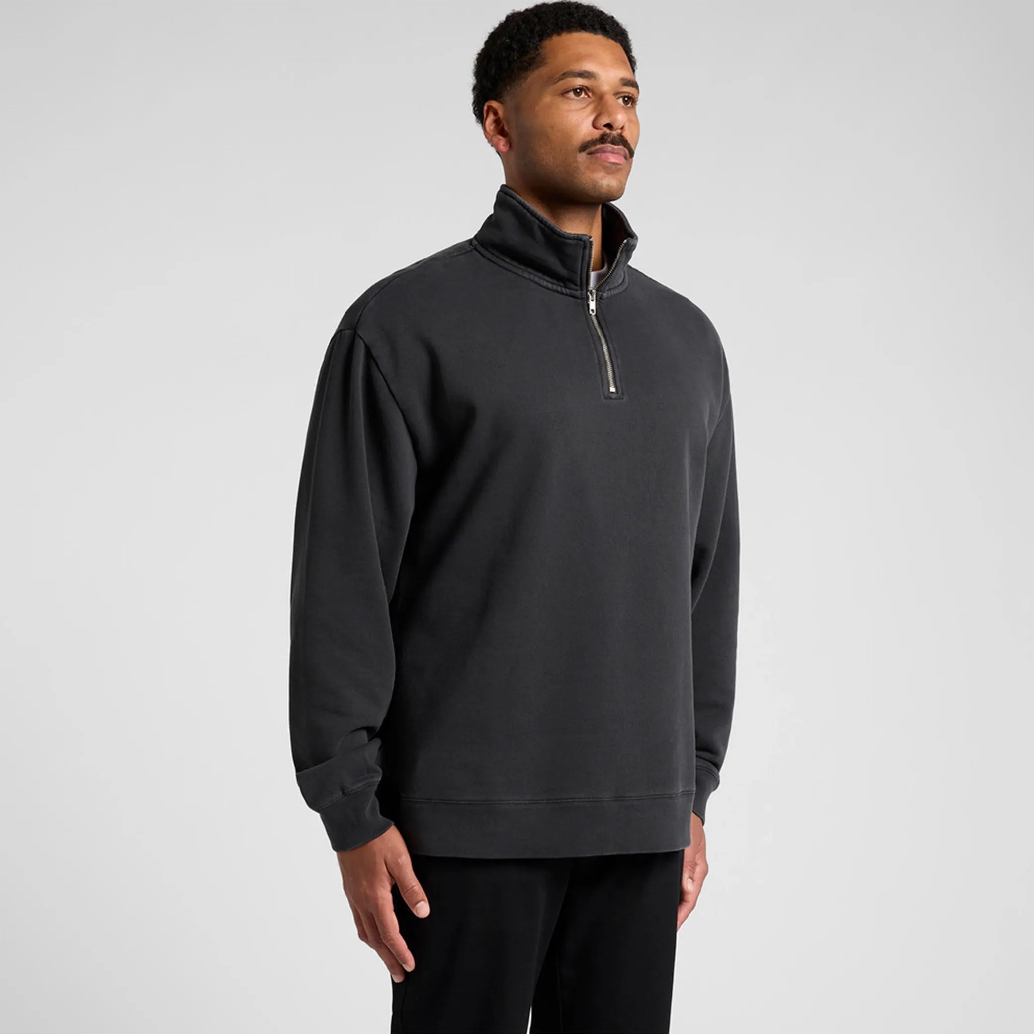 The 'Matera' Vintage Wash Quarter-Zip
